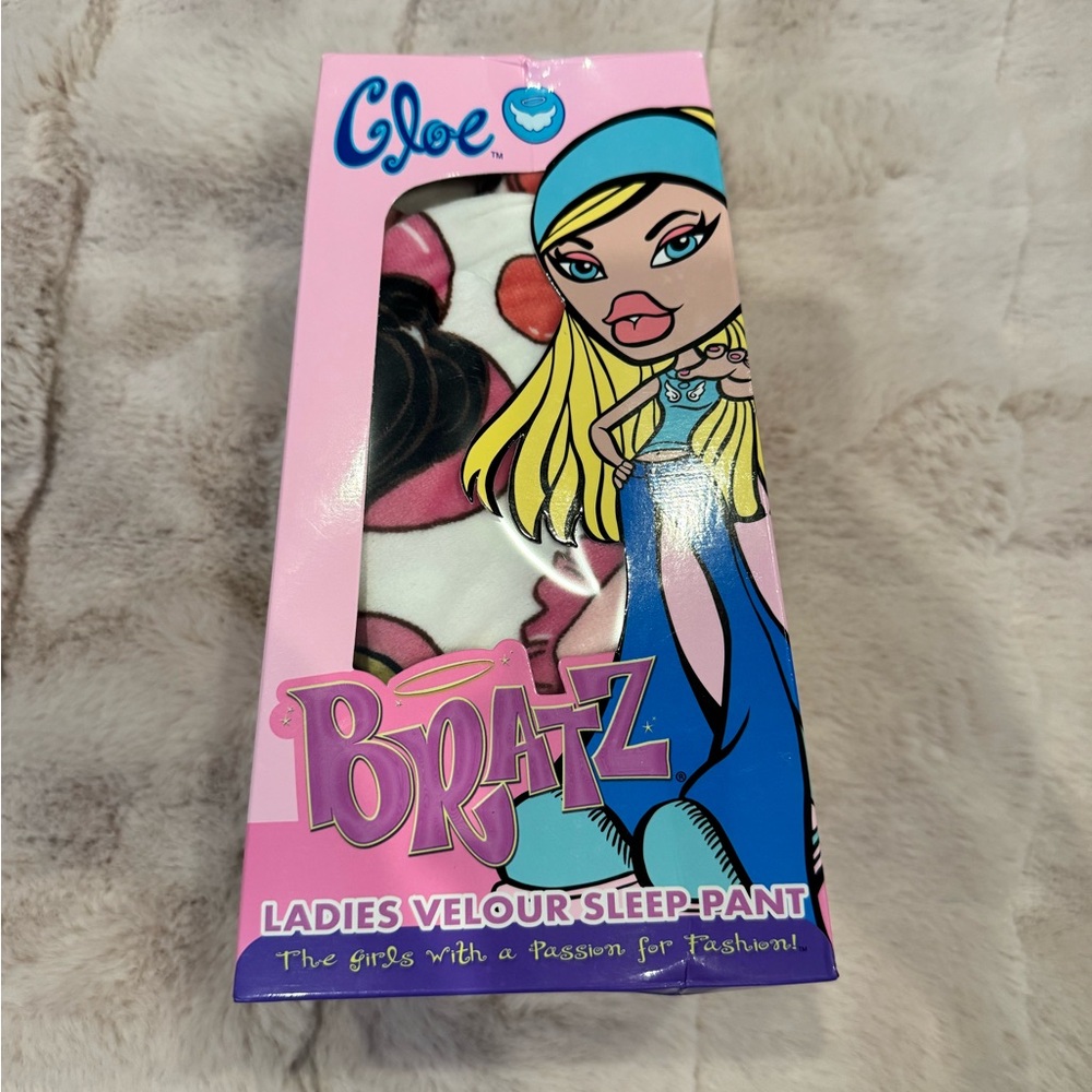 Bratz Ladies Velour Sleep Pant - Multicolor